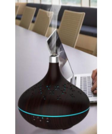 Aromatherapy Humidifier & Essential Oil Diffuser - Perfect Gift for Teens Adults & Seniors - Wood Grain Design - Buy Online on GoSupps.com