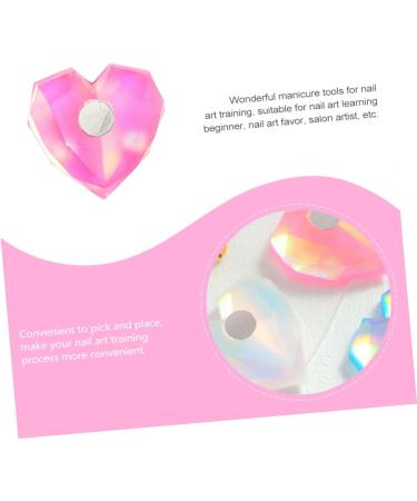 FRCOLOR 4 Sets Nail Practice Holder Clear Stand Nail Polish Holder Magnetic Holder Nail Stand for Practice Crystal Base Holder Nail Art Practice Holder Manicure Practice Stand - Buy Online on GoSupps.com