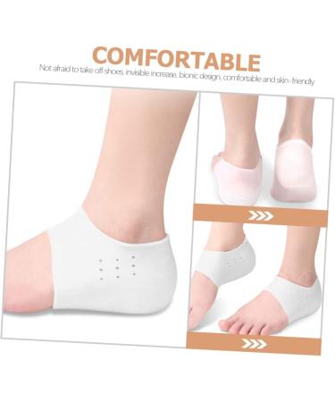FOMIYES Height Increasing Insoles - 3 Pairs Invisible Heel Pads for Leg Lengthening - Soft Skin-Friendly Shoe Lift Insoles - Buy Online on GoSupps.com