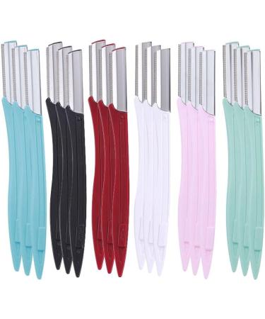 3/5/7 Piece Eyebrow Razor Set - Multi-Purpose Face Hair Removal Tool (5PCs Yellow) - Buy Online on GoSupps.com