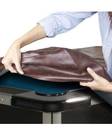 Felson Billiard Supplies 8-Foot Brown Leatherette Table Cover - Heavy Duty Protection - Buy Online on GoSupps.com