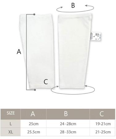 Edenswear Zinc-Infused Adult Elbow Sleeve for Eczema | Large, White - Buy Online on GoSupps.com