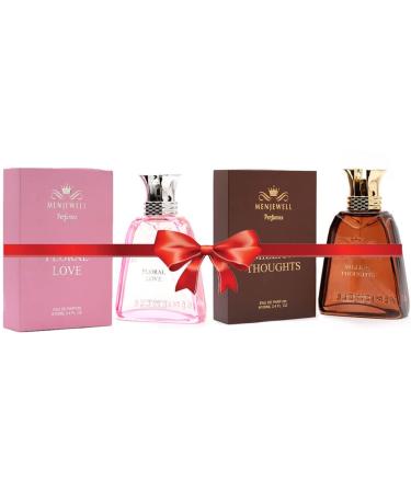 Perfume gift set for men and women| Floral Love and Million Thoughts Perfume|Gift For Couple Premium Luxury Perfume| Fragrance Spray-Set of 2| Eau de Parfum-200 ml (3.38 fl oz) - Buy Online on GoSupps.com