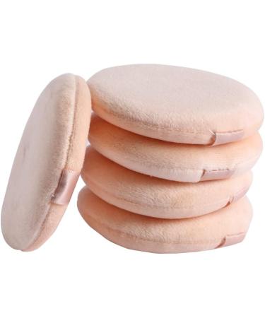 Powder puff 5 pieces of women's face body beauty flawless smooth makeup puff makeup sponge puff Face powder puff - Buy Online on GoSupps.com