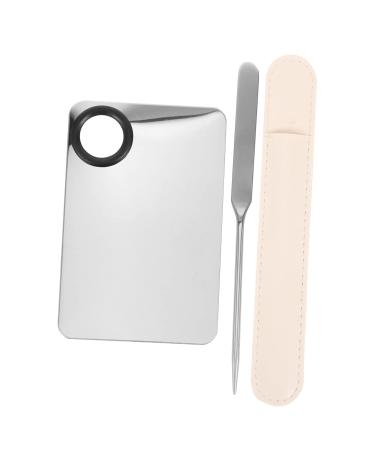 FRCOLOR 4 Sets Liquid Foundation Palette - Korean Makeup Spatula & Cream Mixing Tool for Women - Stainless Steel Portable Artist Essentials - Buy Online on GoSupps.com