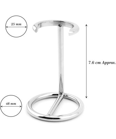 Best Shaving Brush Gift Case | Silver Tip Badger Hair Brush & Stand for Men - Premium Grooming Accessory - Buy Online on GoSupps.com