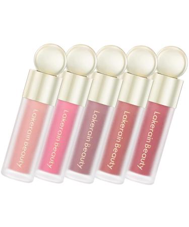 LALADEFIEE 5pcs Blush Face Sheer Flush Creamy Eyeshadow Makeup Facial Beauty Cosmetic Pigment Pigment
