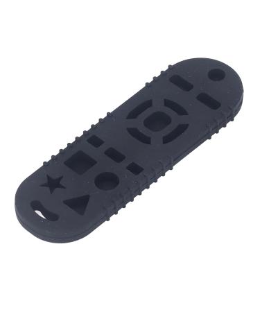 TV Remote Control Teething Toy - High Simulation Baby Teether for Sensory Development (Black) - Buy Online on GoSupps.com