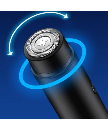 Waterproof Rechargeable Ergonomic Electric Razor Set for Men & Women - Portable Detachable Body Shaver - Buy Online on GoSupps.com