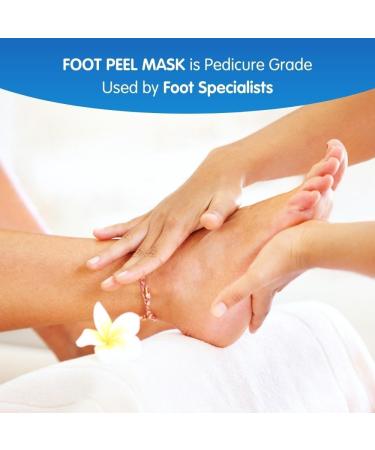 Pedicure Grade Foot Masks That Remove Dead Skin | Smooth and Soften Foot Peel mask for Dry Cracked feet Premium | Callus Removal | Imperial Feet - Buy Online on GoSupps.com
