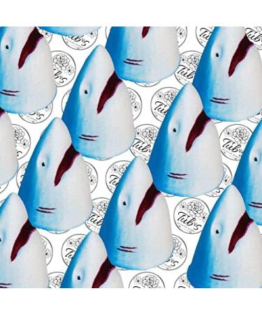 Shark Attack Bath Bomb - Vegan Approved Fizzer with Bleeding Shark Bite Fun, Unique Gift for Kids, Blue & Red Blood, Made in the UK - Buy Online on GoSupps.com