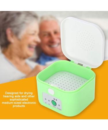 Hearing Aid Dryer - Nikou Electric USB Drying Box Headphone Dehumidifier Moisture Proof Hearing Aid Dryer Case Green - Buy Online on GoSupps.com