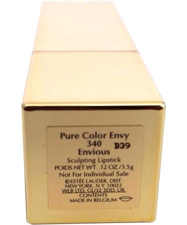 Estee Lauder Envious 340 Pure Color Envy Hi-Lustre Lipstick 0.12 oz - Buy Online on GoSupps.com