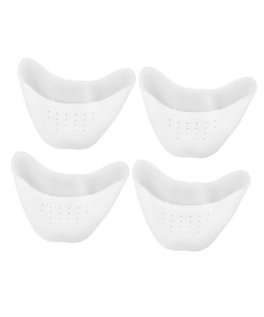 FOMIYES 2 Pairs High Heel Soft Heels Toe Cushion Dance mat sebs Toe Cover Pointed Toe Heels Toe Cap Pointe Shoes Ballet Dancer Supplies Gel Heel Ribbon Shoe Supplies Toe Sleeve