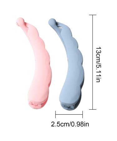 Leeq Large Banana Clips - 6 Colorful Non-Slip Hair Clips for Thick Hair | Perfect Ponytail Holders for Women & Girls - Buy Online on GoSupps.com