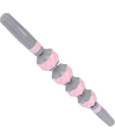Verdant Touch Pink Body Massage Roller | Muscle Relief & Yoga Stick | Ultimate Relaxation Tool for Fatigue - Buy Online on GoSupps.com