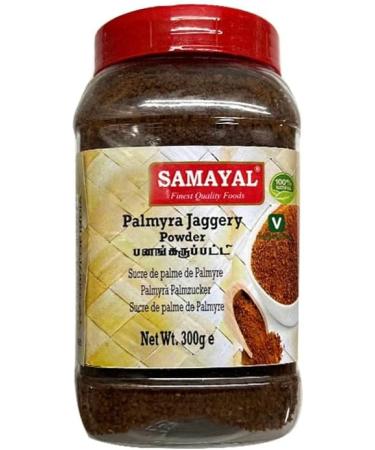 Samayal Palmyra Jaggery Powder Jar |300G | Natural Sweetener | No Preservatives Added | Jaggery Powder |Hand Crushed Gur Powder |Gluten Free | Indian Origin (Pack of 4) - Buy Online on GoSupps.com