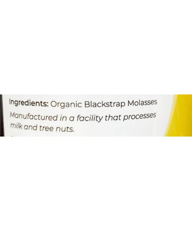 Viva Doria Natural Unsulfured Blackstrap Molasses - 1 lb Glass Jar - Buy Online on GoSupps.com
