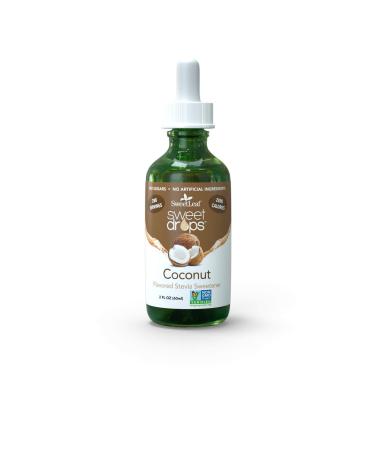 Sweet Leaf Liquid Stevia Coconut 2 OZ 2 Fl Oz (Pack of 1) - Buy Online on GoSupps.com