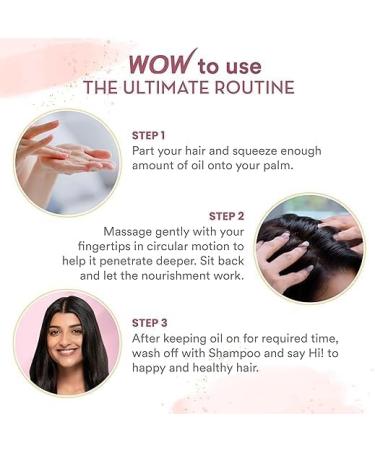 WOW Onion Hair Oil for Hair Growth and Hair Fall Control - With Black Seed Oil Extracts - 200 ml - Buy Online on GoSupps.com