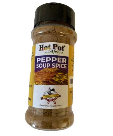 Hot Pot Africa Pepper Soup Spice Seasoning- Natural 100g - Buy Online on GoSupps.com