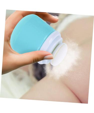 SOLUSTRE 2pcs Puff Box Loose Powder Containers - Travel Dispenser & Body Powder Holder - Buy Online on GoSupps.com