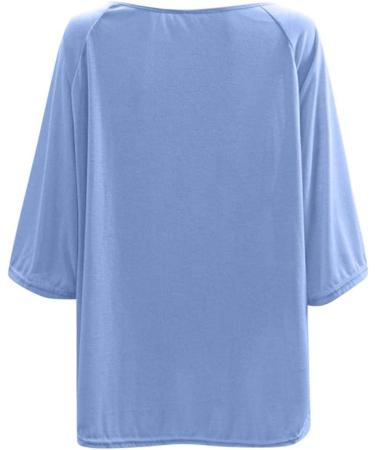 Ppanguding Women s Off Shoulder Rainbow T-Shirt | Summer Graphic Tops & Blouses | Stylish & Comfortable Blue Tee - Buy Online on GoSupps.com