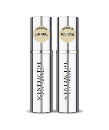 CA Perfume Impression of Oud Royal For Women & Men Replica Version Fragrance Dupes Concentrated Long Lasting Eau de Parfum Spray Refillable Atomizer Bottle 0.17 Fl Oz/5ml-X2 ARMN OUD ROYAL IMPRESSION 0.34 Fl Oz (Pack of 1)