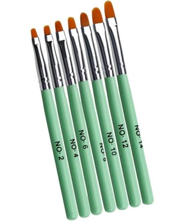 Beaupretty 1 Set manicure tools nail tools nail art decoration Nail Art Pen pinceles para u as acrilicas Nail Manicure Accessories Nail Decoration gel Nail Pen decorate Wooden pole 13.8x1cm Green - Buy Online on GoSupps.com