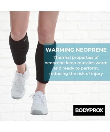 Calf Support Brace 2 Pack - Adjustable Shin Splint Compression Wrap - Buy Online on GoSupps.com
