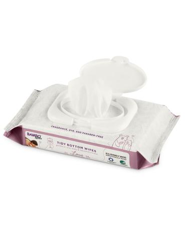 Bambo Nature Tidy Bottoms Eco-Friendly Baby Wipes, 50 Count