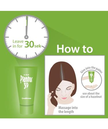 Plantur 39 Phyto Caffeine Women's Nourishing Conditioner for Fine Thin Hair - 5.07 Fl Oz - Buy Online on GoSupps.com