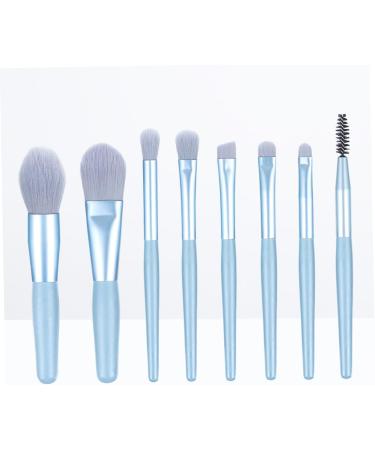 Mikinona 8pcs Powder Brush Facial Kit Makeup Kit for Women Cosmetic Eye Cosmetic Face Eyeshadow Makeup - Buy Online on GoSupps.com
