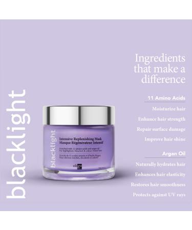 Oligo Professionnel Blacklight Intensive Replenishing Hair Mask - 11 Amino Acids for Dry, Damaged Hair Growth | Sulfate-Free Treatment Mask (6.8 oz) - Buy Online on GoSupps.com