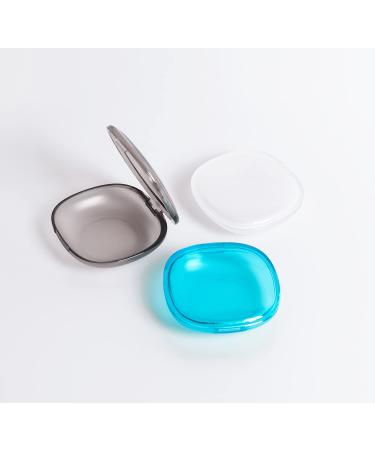 Orthodontic Retainer Case - Beautiful, Durable & Compact (Gray) - Buy Online on GoSupps.com