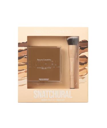Beauty Creations | SNATCHURAL Bronze Palette + Dual Ended Contour Blending Brush Set Beige