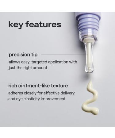 glow apple retinol eye cream | wrinkle improvement | rich ointment type with 0.1% pure retinol & 4th gen hpr | deep firming | antioxidant rich formula for revitalised radiance | 0.5fl oz 0.5 Fl Oz (Pack of 1) - Buy Online on GoSupps.com