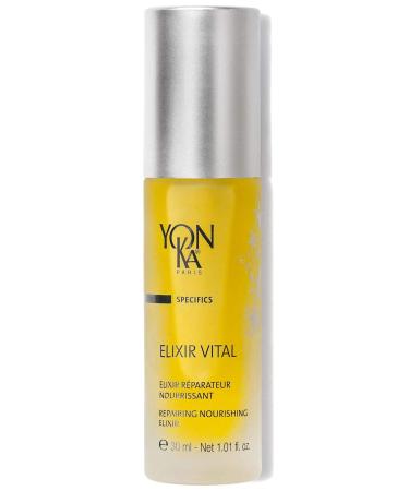 Yon-Ka Elixir Vital Concentrate (30ml) Revitalizing Anti-Aging Treatment to Moisturize and Remineralize Skin Vitamin-Packed Anti-Wrinkle Serum Paraben-Free