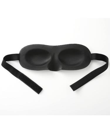 Tim & Tina 3D Sleep Eye Mask Blindfold for Men Women - Light Blocking Soft Cover - Adjustable Strap - Gray (Nose) - Ideal for Travel, Nap, Yoga - Buy Online on GoSupps.com