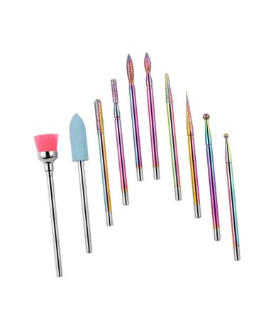 Healeved 1 Set Nail Polisher Professional Nail Polish Nail Art Tools Pedicure Kit Nail Beauty Tool Drill for Nails Professional Manicure Drill Tool Cleaning Kits Electric Nail Drill