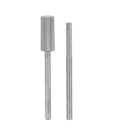 2pcs Tungsten Steel Nail Drill Bits - Cuticle Remover Diamond Bits for Manicure Pedicure - Buy Online on GoSupps.com