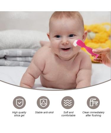 Hinkyoung 4 Pcs Baby Diaper Cream Spatula Set | Silicone Nappy Rash Cream Applicator with Suction Cup | Ideal for Newborns - Buy Online on GoSupps.com