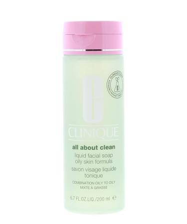Clinique Liquid Facial Soap Oily Skin Formula 6.7 oz - Effective Cleanser for Oil-Control - Buy Online on GoSupps.com