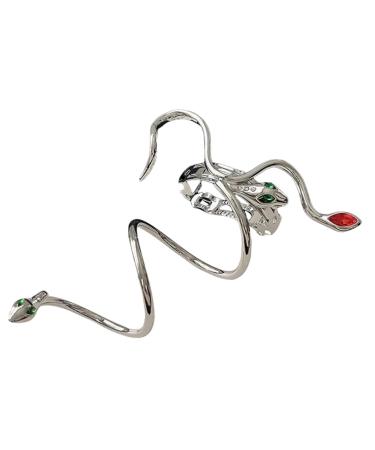 MAGICLULU Snake Hairpin Metal Hair Clips Snake Hair Clip Ponytail Holder Bohemia Barrette Vintage Headpiece Hair Styling for Women Accessories Hair Jewels for Women Twine Die