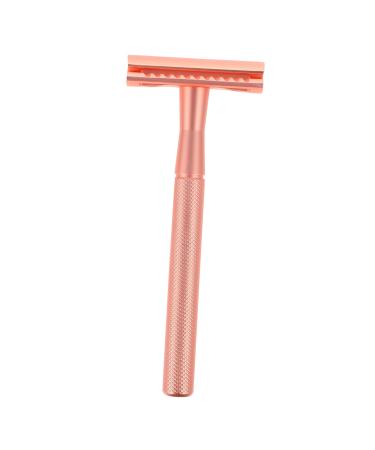 Minkissy 5 Manual Razor Bart Restraser Women Razor Classic Metal Razing Razor For Men Double Side The Handle of Aluminum alloy Double -edged knife holder