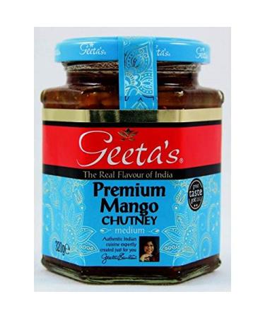 Chutney la mangue Geetas Premium - 230 g - Lot de 2