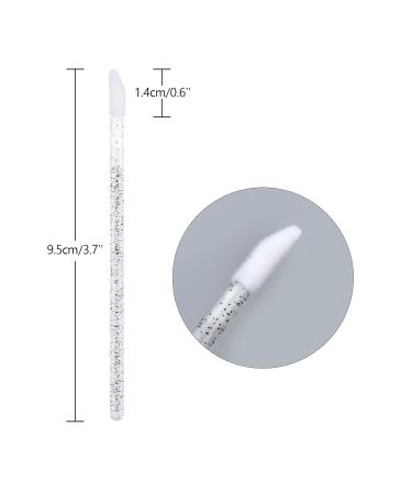 200 Disposable Lip Brushes & Lip Gloss Applicators - Crystal Black Lipstick Tool Kit for Perfect Makeup - Buy Online on GoSupps.com