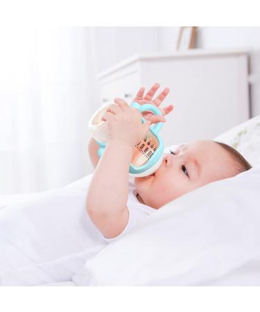 6 Pack Silicone Baby Bottle Handles - BPA-Free Narrow Sippy Bottle Handles for Teaching Babies to Hold Their Own Bottle - Muti-Colors - Buy Online on GoSupps.com