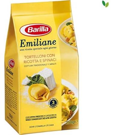  Barilla Barilla: Emiliane Dried tortellini with ricotta cheese and spinach 250g (Pack of 4) - Buy Online on GoSupps.com