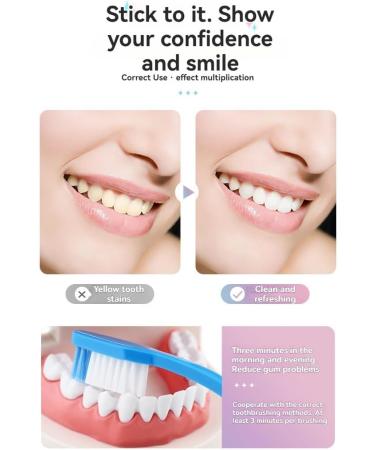 2Pcs Niacinamide Whitening Toothpaste Natural Peppermint Radiant Whitening Toothpastes Deep Cleaning Care Complete Care Toothpastes - Buy Online on GoSupps.com